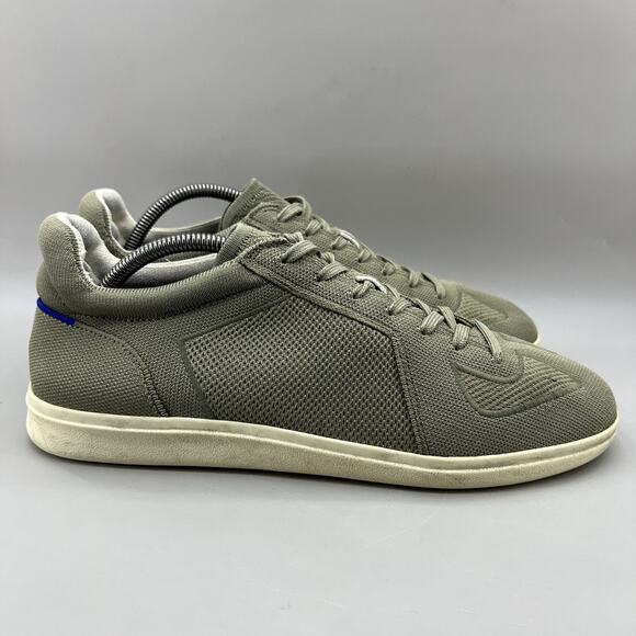 Rothy's Other - Rothy's RS01 Casual Knit Sneakers Men's Size 11 Green Comfort Low Top Lace Shoes
